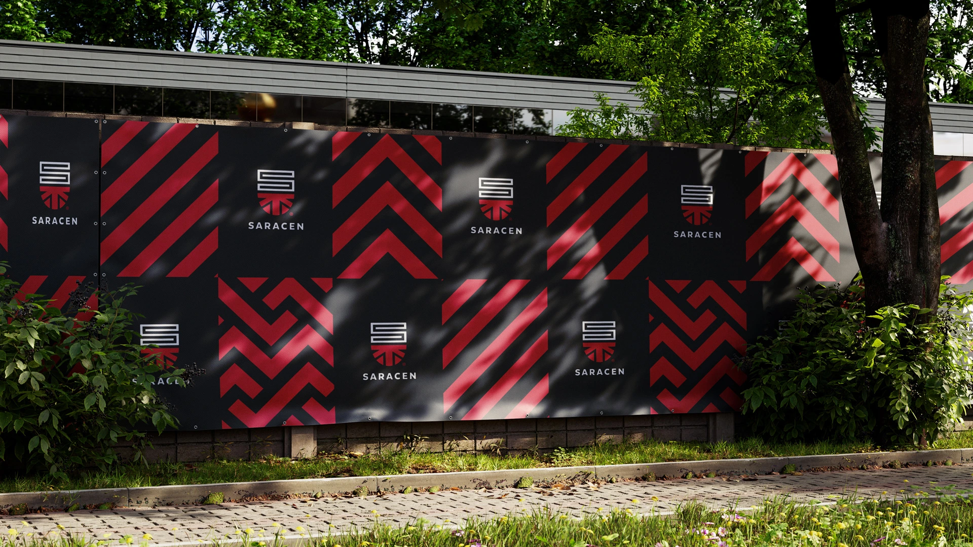 Saracen event banner
