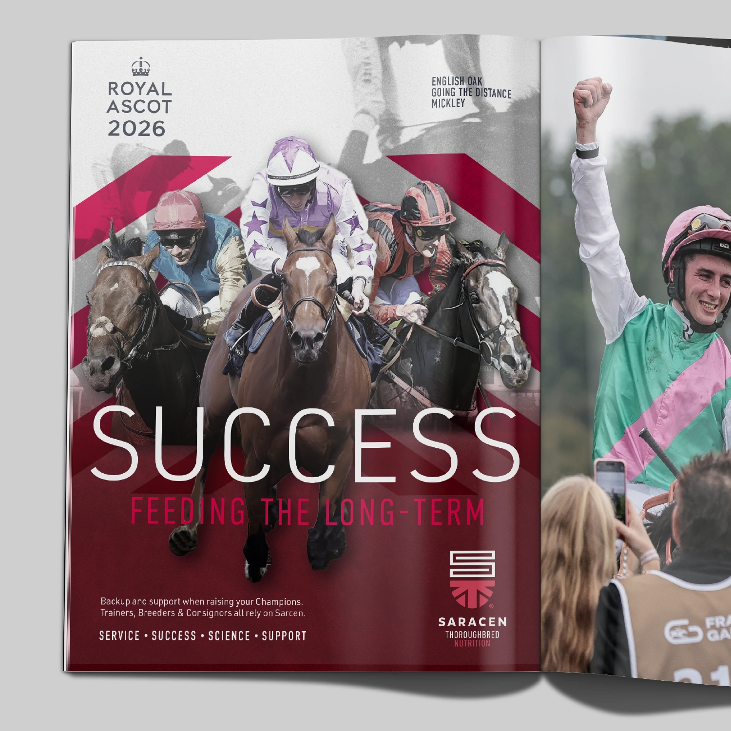 Thoroughbred success ad