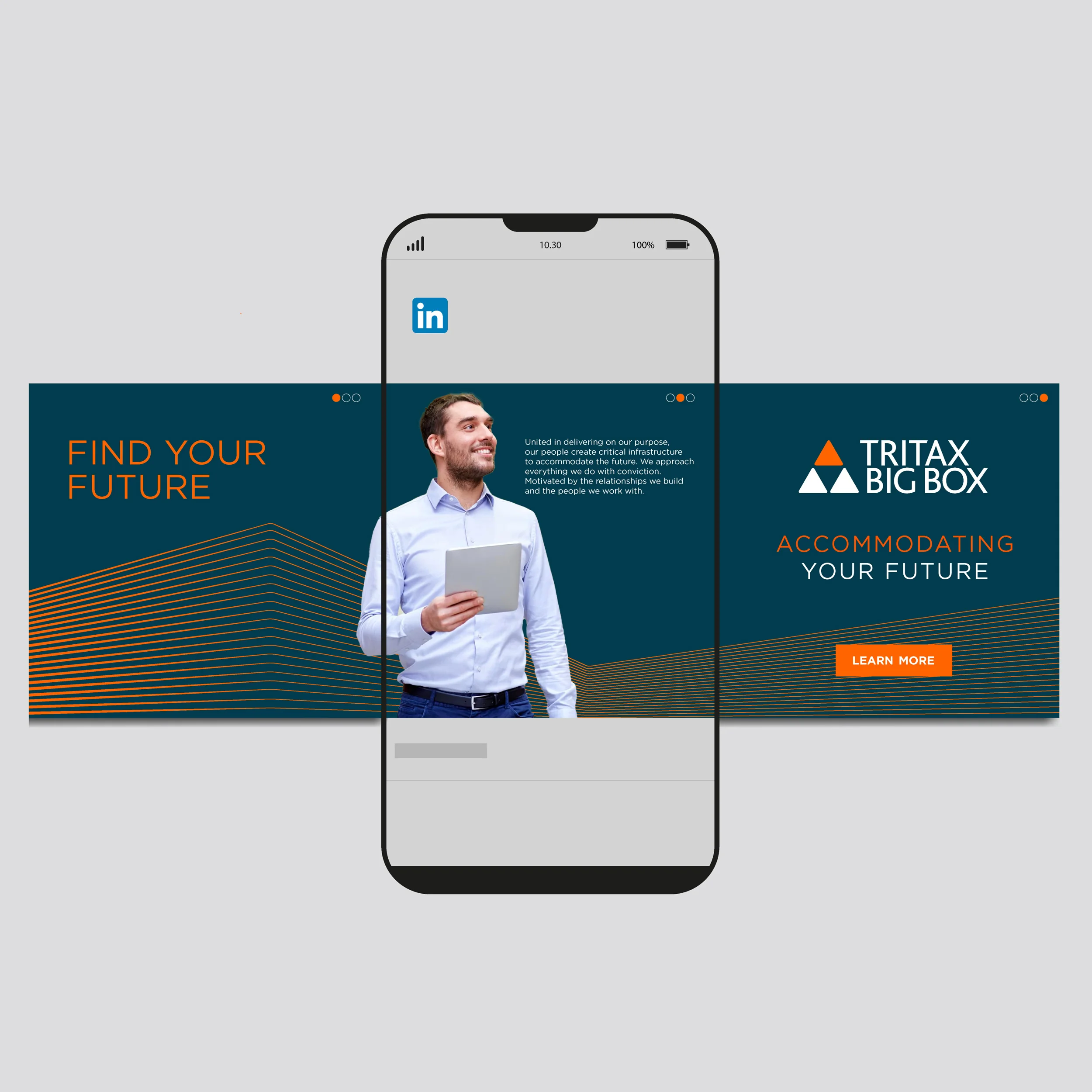 Tritax social visual